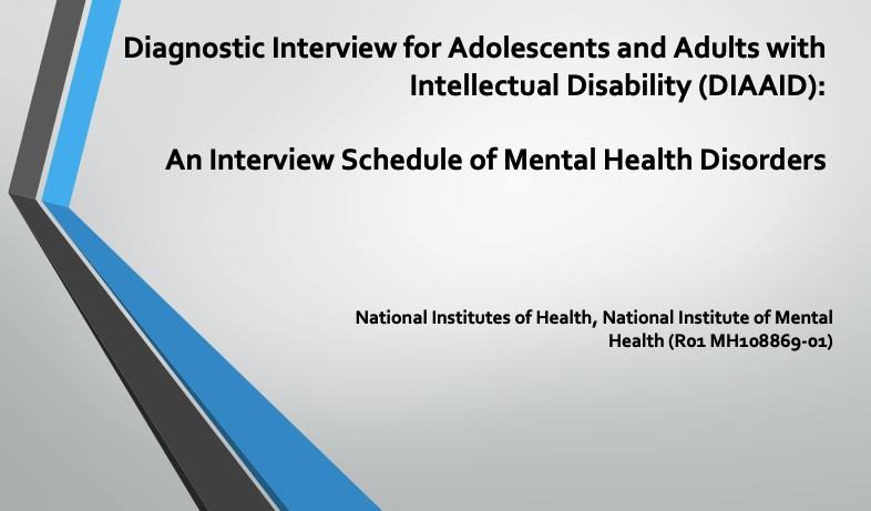 An Interview Schedule of Mental Health Disorders